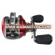 Aluminum body centrifugal brake system 6+1BB 6.3:1 low profile bait casting fishing reels baitcast reel