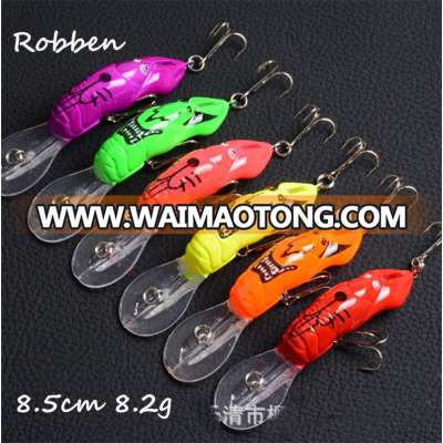 8.5cm 8.2g Factory Wholesale Color Paint Hard Fish Lure