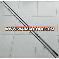 High quality Fishing tackle 2 section carbon fiber fishing carp rod