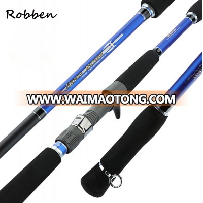 15 kg Tension Export Quality 2 Sections Carbon Boat Luminous Tip Vava De Pesca Saltwater Fishing Pole