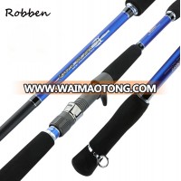 15 kg Tension Export Quality 2 Sections Carbon Boat Luminous Tip Vava De Pesca Saltwater Fishing Pole