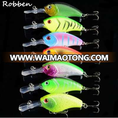 9cm 11.8g High Quality 2017 New Design ABS Plastic Fishhook Fishing Bait Crankshad