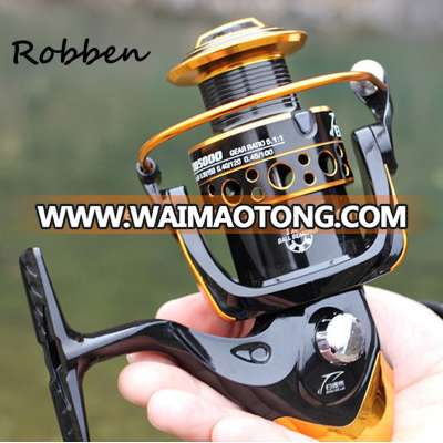 Wholesale 12+1BB Gapless Saltwater Spinning Fishing Reel Bait-feeder